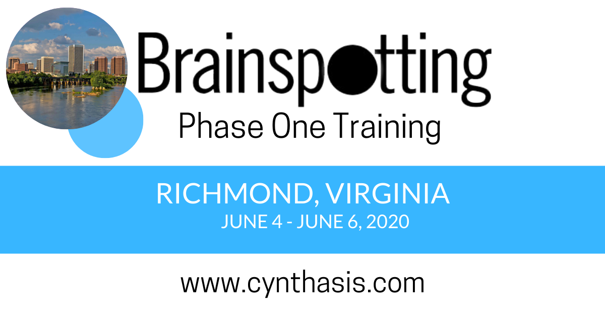 brainspotting training richmond virginia phase one