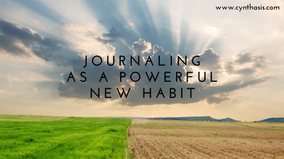 Journaling as a Powerful New Habit