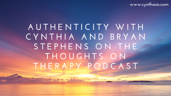 Cynthia on the Thoughts on Therapy Podcast